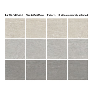 Baldosas de Porcelana Antideslizantes de 600x600x20mm, Diseño Moderno para Supermercados, Almacenes, Villas, Centros Comerciales, Exteriores, <span class=keywords><strong>Piedra</strong></span> Natural - Product Image 1
