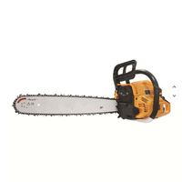 Tronçonneuse à essence 58cc 2,6 kW haute puissance, scie à branches hautes, 2 temps, 20 pouces, petite scie à bois domestique