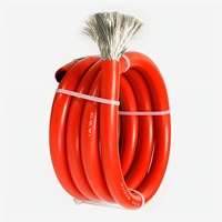 Cable flexible trenzado MultiCore sin halógenos de un solo núcleo 6-16 AWG de silicona de cobre estañado extra suave para automóviles industriales