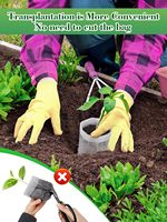 400 pièces sacs de pépinière biodégradables PLA sacs de culture de plantes en tissu