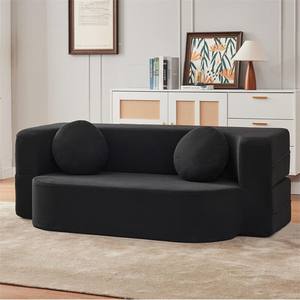 Sofá Cama de Compresión para Sala de Estar con Colchoneta de Futón Seccional Extensible, Usado para Sofá de Compresión de Descanso - Product Image 2