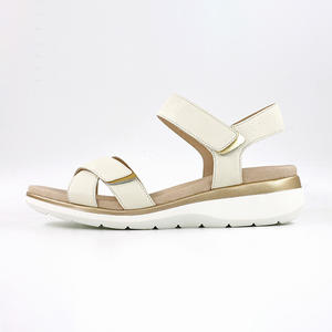 Sandalias de cuña de plataforma plana para mujer, calzado con punta abierta, moda coreana personalizada, para verano - Product Image 6