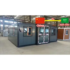 20ft 40ft Container Agent Sale To Saudi Arabia UAE Kuwait Expandable Foldable Container Double Clearance Tax To UAE Kuwait