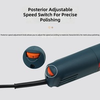 Protection professionnelle robuste en acier inoxydable de 1,9 kg pour outil électrique industriel de découpe et de meulage du métal et du bois, moteur à courant continu brossé, pour outil d'angle