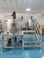 Machine de mélange de shampoing 500L, mélangeur et agitateur pour la fabrication de détergent vaisselle