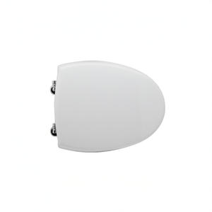 Siège de toilette pour Venus Old Clizia, forme de cuvette 4, blanc, avec charnières traversantes, longueur 50,5 cm - Product Image 3