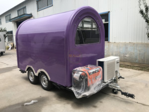 Camion Fast Food <span class=keywords><strong>con</strong></span> concessione ad aria condizionata per la vendita di cibo <span class=keywords><strong>con</strong></span> attrezzature da cucina - Product Image 4