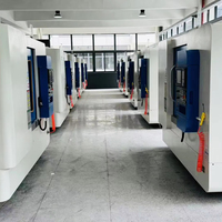 Usinage CNC spécial 12 axes intégré pour le perçage, le taraudage et le fraisage du corps principal des robinets de douche encastrés en cuivre et laiton