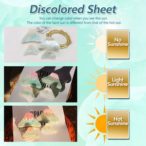 Nouvelles pinces à cheveux créatives Fujiyama, pinces à cheveux en acétate changeant de couleur, design <span class=keywords><strong>volcan</strong></span>, pinces à cheveux pour femmes - Product Image 5