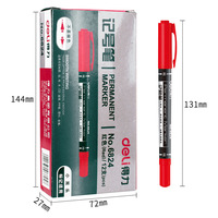 Stylo Marqueur Permanent Noir de Qualité Supérieure, Peinture Solide Indélébile Non Toxique et Sûre pour la Signature, Vente en Gros