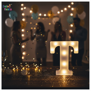 Grande luce bianca LED T per la decorazione della casa e gli eventi di illuminazione del partito - Product Image 3