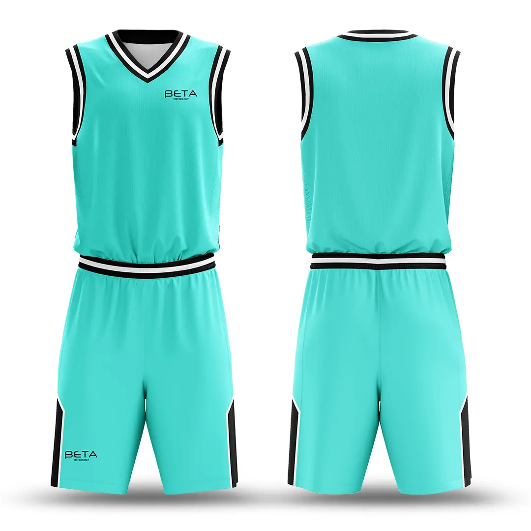 Custom Color Logo Club Team Sublimated Basketball Jersey Uniform Set