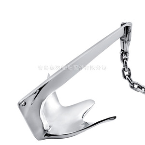 Ancre Bruce en acier inoxydable 316, ancre de bateau à forte capacité de maintien pour yacht et accessoires de quincaillerie marine, ancre de bateau de pêche - Product Image 1