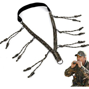 Sangle d'épaule tressée camouflage multi-boucles pour équipement de terrain, ceinture rembourrée pour activités de camping et accessoires - Product Image 1