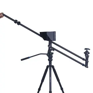 Manbily Kính Thiên Văn Máy Ảnh Cần Cẩu Telescopic Sợi Carbon Máy Ảnh Jib Crane Với Tay Cầm Tay