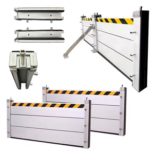Fournitures de sécurité d'urgence Barrière d'eau anti-inondation Panneau de barrière anti-inondation Protection murale Baffle barrière anti-inondation absorbante - Product Image 1