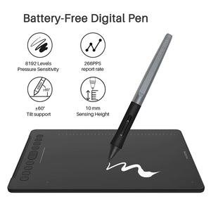 Tablette graphique Huion H1161 11 pouces, autres accessoires informatiques, support pour téléphone portable, stylet numérique sans batterie - Product Image 3