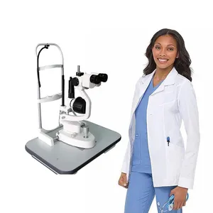 עיניים בדיקת עיניים סדק מנורת מיקרוסקופ עם גבוהה מדויק עינית sl-280s חמישה צעד סדק בדיקת עיניים