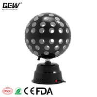 GEVV Home Party Dj KTV Disco DJ Lights DMX Télécommande Rotative Lumière LED RGB Stroboscopique à Tête Mobile Effet Boule Magique