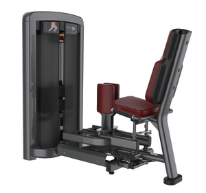 Appareil de musculation professionnel réglable en acier pour extensions et flexions des cuisses assises, avec système de charge par poulies, pour soulevé de cuisse - Product Image 4