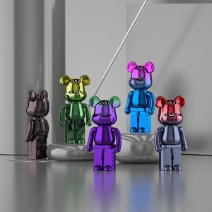 New 5W mạnh mẽ mạ màu gradient gấu trang trí PHÒNG KHÁCH BT bocina gấu hình dạng loa không dây - Product Image 6