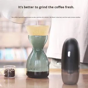 เครื่องบดกาแฟไฟฟ้าแบบพกพาสำหรับใช้ในบ้าน พร้อมระบบบดแห้ง ปรับความ<span class=keywords><strong>ละเอียด</strong></span>ได้ทั้งแบบหยาบ/<span class=keywords><strong>ละเอียด</strong></span> ความจุ 3-5 ถ้วย - Product Image 3