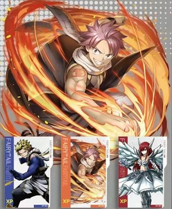 Tarjetas Coleccionables Originales de <span class=keywords><strong>Fairy</strong></span> <span class=keywords><strong>Tail</strong></span> al por Mayor, Tarjetas de Intercambio de Anime Japonés de <span class=keywords><strong>Natsu</strong></span> y Erza Scarlet, Juguetes y Regalos Doujin para Niños - Product Image 6