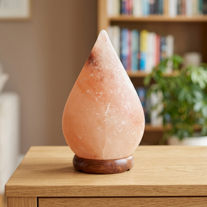 Lampe USB miniature en forme de lanterne, en bois sculpté, sel rose de l'Himalaya pur et naturel, poli, décoration d'intérieur, Noël, service OEM - Product Image 1