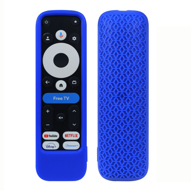 Anti Dust Silicone Protective Case Use for Onn Google TV 4K Pro Remote Control Cover Shell