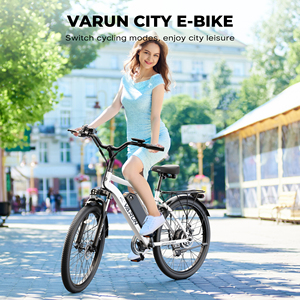 Ebike Miễn Phí Vận Chuyển Phong Cách 26 "Cruiser Xe Đạp Điện 500W Có Thể Tháo Rời 48V Pin Phía Sau Hub Động Cơ Thành Phố Cưỡi 40 Dặm Phạm Vi - Product Image 6