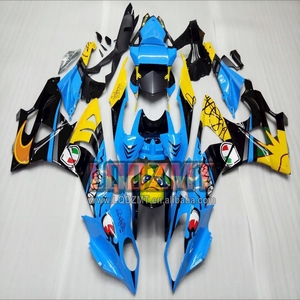 แฟริ่งฉีดสำหรับ <span class=keywords><strong>BMW</strong></span> S <span class=keywords><strong>1000</strong></span> 1000RR S1000 <span class=keywords><strong>RR</strong></span> S1000RR 09 10 11 12 13 14 2009 2010 <span class=keywords><strong>2011</strong></span> 2012ชุด2014 2013สีฟ้าขาว1No - Product Image 2