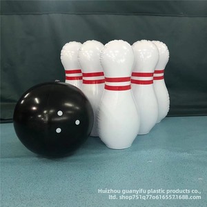Juego <span class=keywords><strong>de</strong></span> <span class=keywords><strong>Bolos</strong></span> Inflable <span class=keywords><strong>de</strong></span> PVC, 6 Pinos, 1 <span class=keywords><strong>Bola</strong></span>, 60 cm <span class=keywords><strong>de</strong></span> Altura, Juguete Deportivo para Niños al Aire Libre, Personalizable - Product Image 4