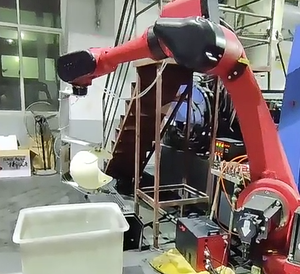 Robot industriel à longue portée, portée de 2100 mm, charge utile de 10 kg, 6 axes, haute précision, bras robotique pour la manutention des matériaux, kit d'assemblage automatique - Product Image 4