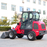 Cargadora Compacta W810 en Oferta, Motor Kubota, Uso Agrícola, Mini Cargadora de Ruedas, Euro 5 CE 4x4, Cargadora Articulada Diésel de 2 Toneladas