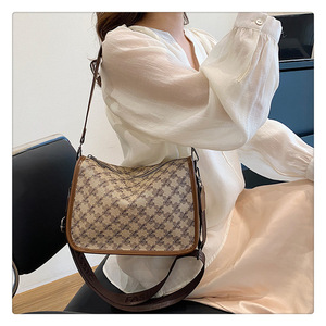 <span class=keywords><strong>Bolso</strong></span> de Hombro Vintage de Nuevo Estilo para <span class=keywords><strong>Mujer</strong></span>, <span class=keywords><strong>Bolso</strong></span> Bandolera Casual de Moda, <span class=keywords><strong>Bolso</strong></span> de Mano Simple de Gran Capacidad para Dama - Product Image 6