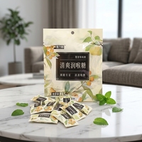Mint Loquat Pear Hard Candy Throat Soothing Fruit Flavor Sweets Bulk Wholesale