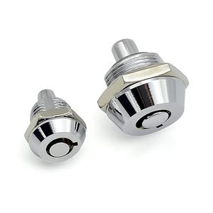 <span class=keywords><strong>Serratura</strong></span> <span class=keywords><strong>a</strong></span> Spinta Tubolare FS6310 in Lega di Zinco 12mm Finitura Cromata per Armadietti Industriali - Product Image 6