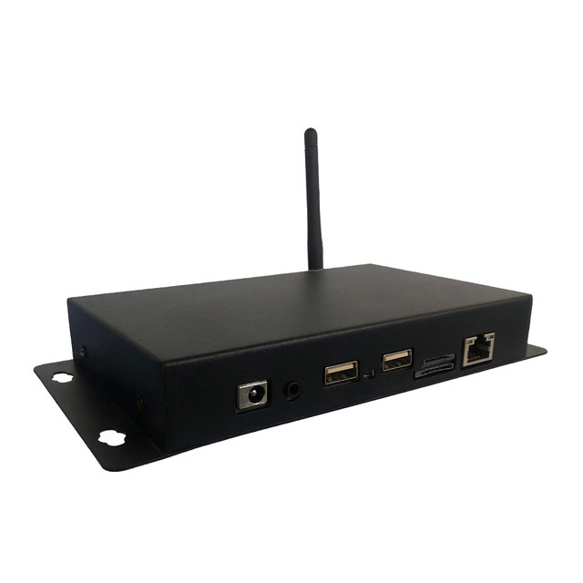 4K Metal Case Android Wifi Lan 4G 3G Media Box Player CMS Cloud Management for Android Digital Signage