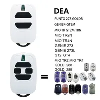Télécommande DEA 433MHz pour ouvre-porte de garage DEA GT2 GT4 GTI2N GTI4N MIO TR2 TR4, commande de garage, code roulant 433.92MHz