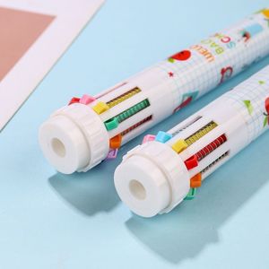 Stylo rétractable multicolore 0,7 mm pour le <span class=keywords><strong>bureau</strong></span> et l'école - Issu de sources durables - Product Image 3