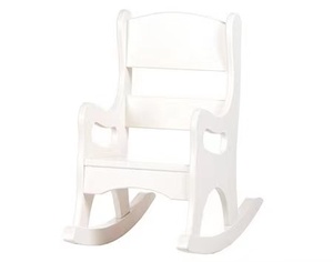 Vente en gros d'usine de meubles pour enfants personnalisés de qualité supérieure transat pour bébé chaises à <span class=keywords><strong>bascule</strong></span> en bois pour enfants avec support en bois - Product Image 3