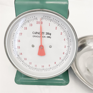 Báscula de doble dial Veidt de 20 kg con indicador, impermeable, de una sola cara, para pesar verduras, electrónica ZZDP-206-20kg, de acero inoxidable. - Product Image 3