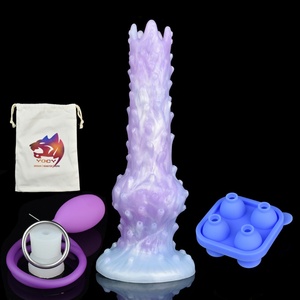 Dildo Alienígena de Silicona con Huevos, 9 Pulgadas XXL, Juguete Sexual de Fantasía, Juguete Sexual Alienígena con Huevos de Oviposición, Juguete para Adultos - Product Image 3