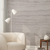 Panneaux muraux SPC en PVC gaufré à texture de pierre naturelle réaliste, prix d'usine, pour l'intérieur