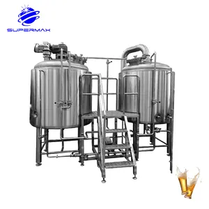 Équipement de brassage de bière industriel 500l, grande usine de brassage
