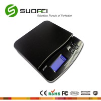 Báscula Postal Digital SF550 de 30 kg con Conversión a 6 Unidades y Pantalla LCD Grande, Fácil de Usar, Cambio Rápido