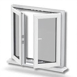 หน้าต่างบานเลื่อน PVC คุณภาพสูง พร้อมมุ้งลวดกันแมลง ดีไซน์ทันสมัย - Product Image 1