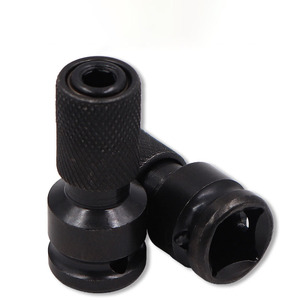 1/2 pulgadas cuadradas a 1/4 pulgadas negro hexagonal llave de tubo de trinquete adaptador de enchufe Juego de llaves convertidor de accionamiento herramienta de impacto herramientas de mano - Product Image 2