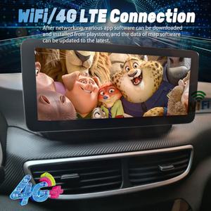 Pantalla Qled de 12.3 Pulgadas con Android 13 y Resolución de 1920*720 para Hyundai Tucson 2019 2020, Estéreo, GPS, Carplay, Radio para Auto, Reproductor Multimedia de Video - Product Image 2