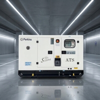 Groupe électrogène diesel silencieux Perkins 220V 50Hz 30kVA pour la production d'énergie et l'exploitation minière